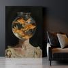 Canvas Print Portrait Aquarium