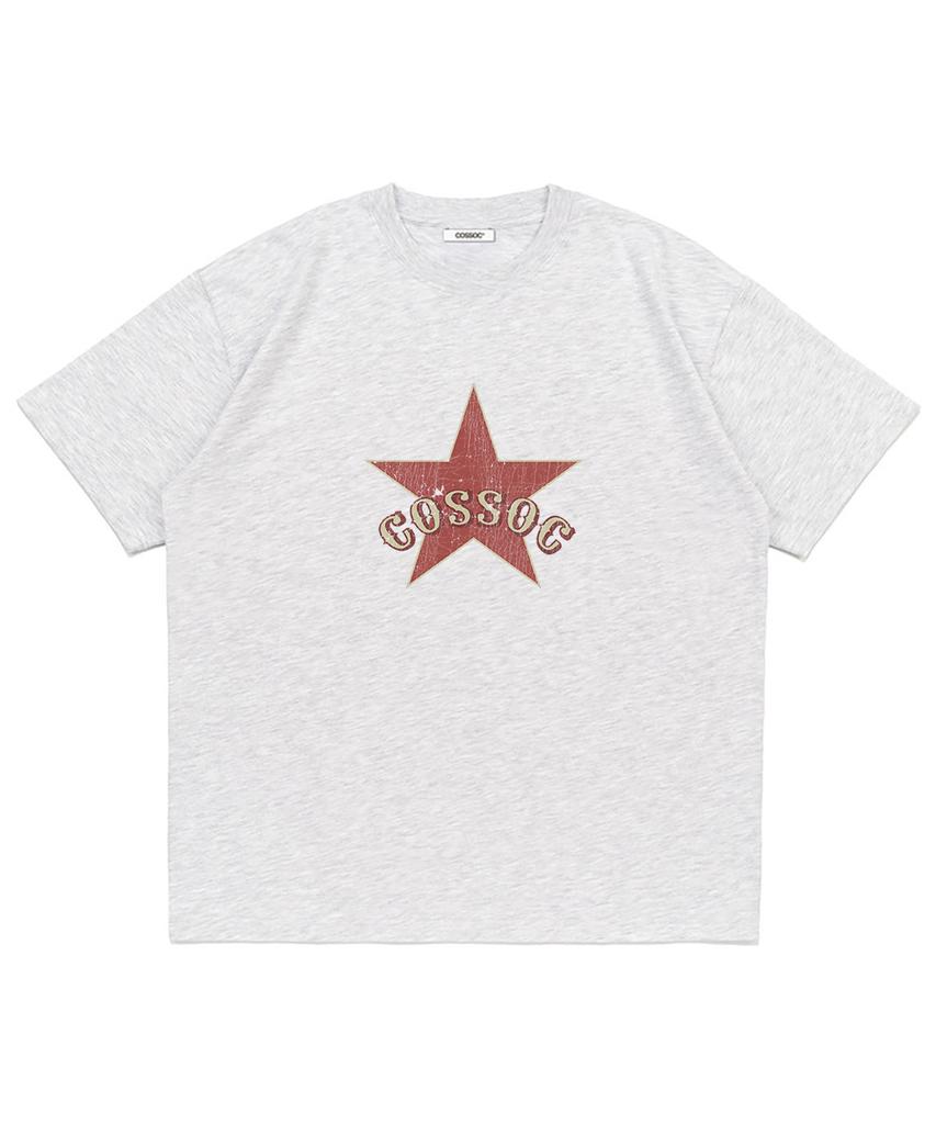 Koso Star Koso Short Sleeve T-Shirt (Light Grey)