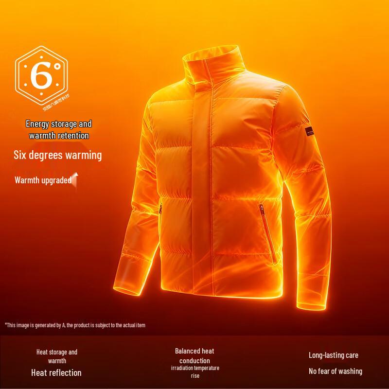 Anta Men's Short Puffer Down Jacket