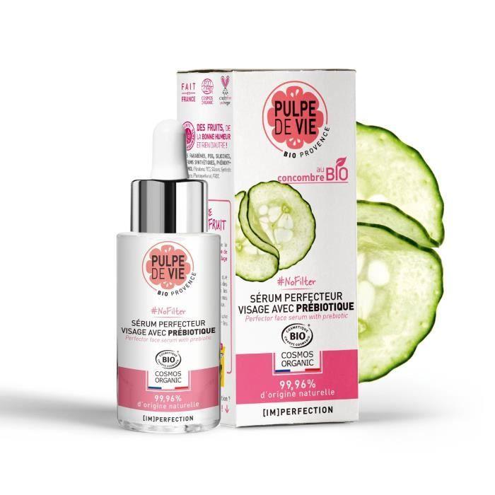 Pulpe de Vie #NOFILTER Sérum perfecteur avec Prébiotique BIO 30ML