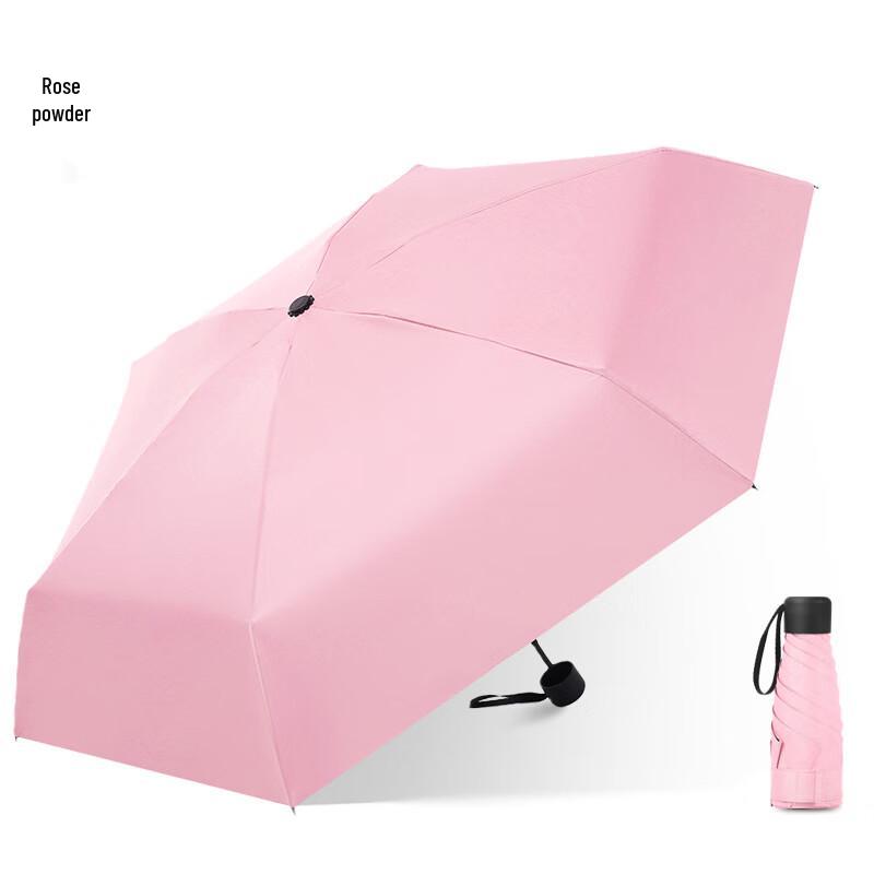 Pu Lian Mini 5-Fold UV Protection Capsule Umbrella