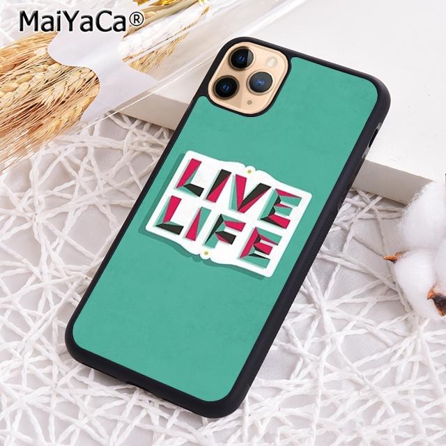 Beautiful Life Inspirational Quote Phone Case For iPhone 17 Air 16 Pro Max 15 14 Plus 12 13 Cover Coque