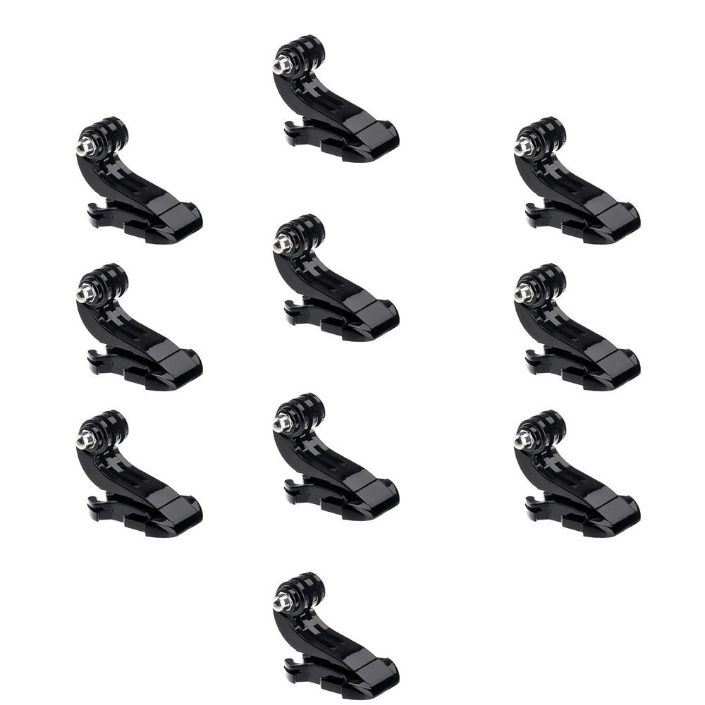 J-Haken Schnallenhalterung J-Haken Helm-Adapter Für GoPro Hero 12 11 10 9 8 7 SJCAM Insta360 X2 X3 DJI Osmo Action Kamera Zubehör