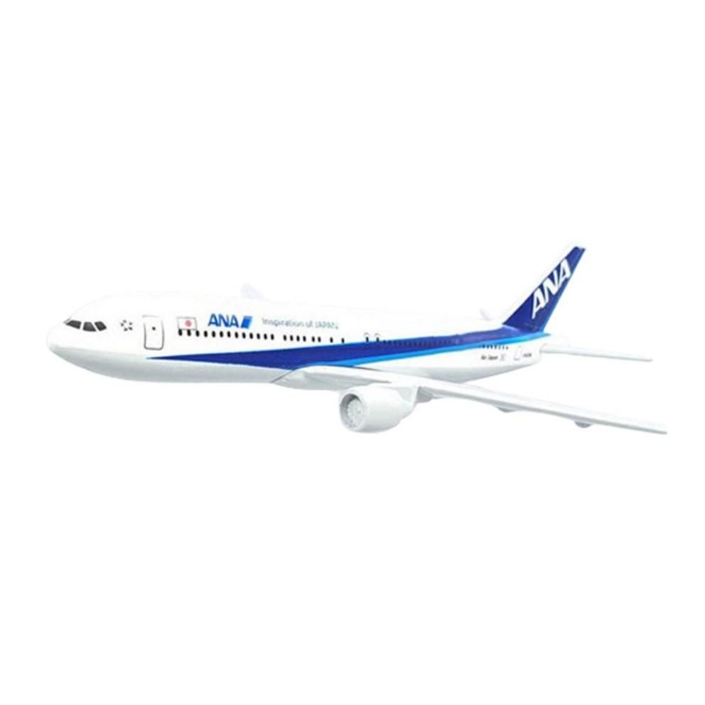 16cm Alloy Diecast Model Airplane - ANA Airlines Boeing 777 (Scale 1:85)