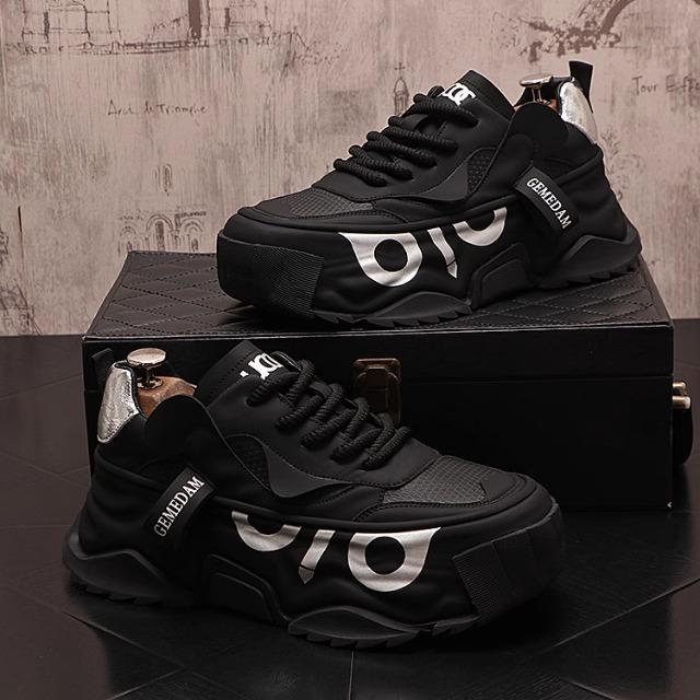 2026 New Men's Thick Soled Height Increasing Sneakers Outdoor Casual Running Shoes for Youth Students Zapatos Para Hombres
