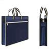 Oxford Cloth Laptop Bag - Large Capacity Handheld Briefcase with Zipper, Thickened for Training & Conferences