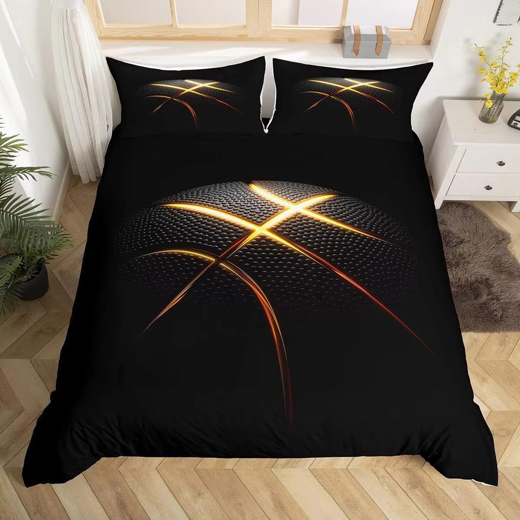 Basketball Down Comforter Set Bedding Set 3-piece Duvet Cover Set