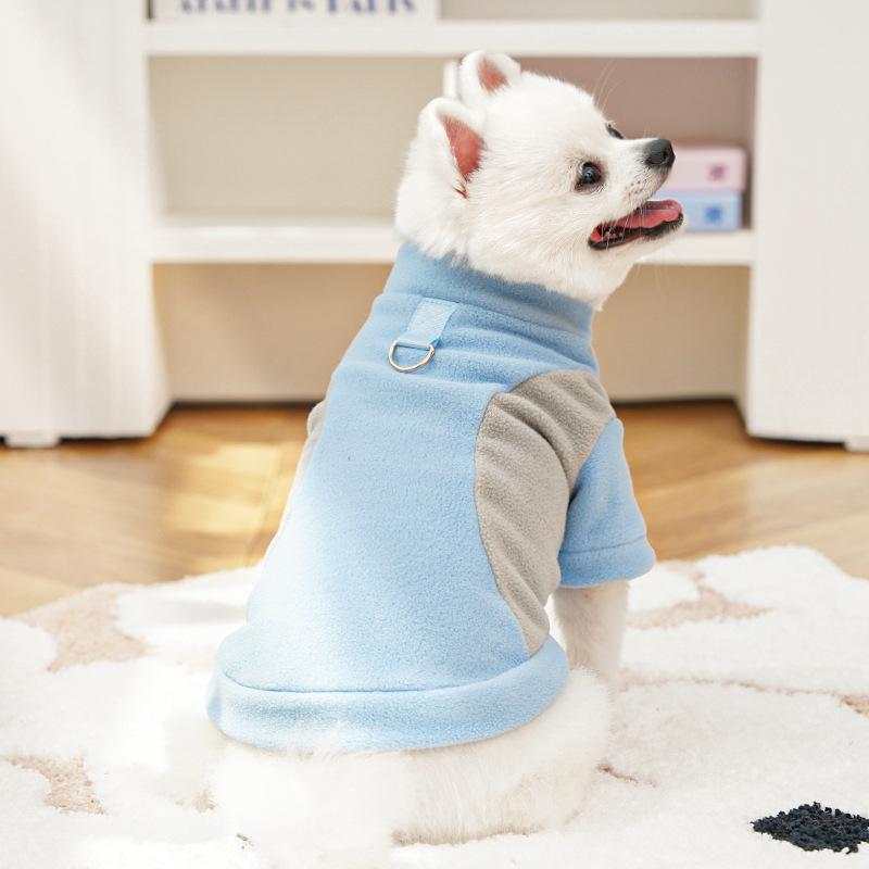 Fleece Lined Thermal Pet Clothing for Dogs and Cats Small Breeds Corgi Autumn Winter Cold Weather Warm Comfortable Active Wear