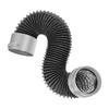 Upgrades 6 Layer Aluminum Dryer Vent Hose Incorporating Reinforced Steel Wire PVC Coating for Enhances Tear Resistance