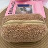 Macaron Color Plush Cosmetic Bag, Sweet & Spacious Storage Solution