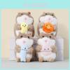 Chaveiro de Hamster de Pelúcia Fofo Desenho Animado Brinquedo Para Mochila Escolar Presente para Crianças