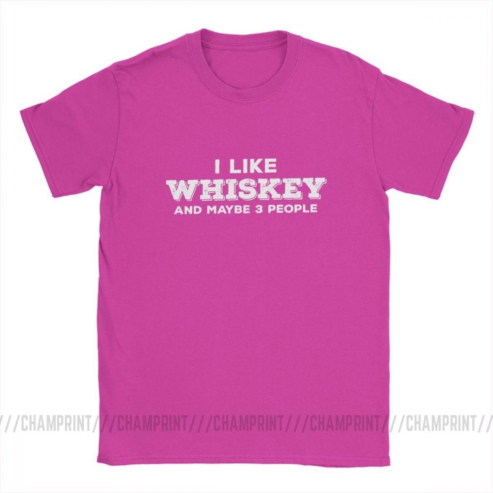 I Like Whiskey And Maybe 3 People Funny T Shirts For Men Malt Whiskey Drinker Lover