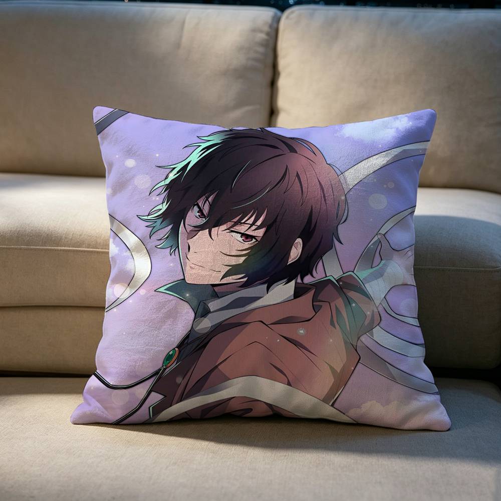 B-Bungo Stray Dogs Dazai Osamu Pillow cover Soft Microfiber Pillowcase Home Sofa Decor Surprise Decorative printed.