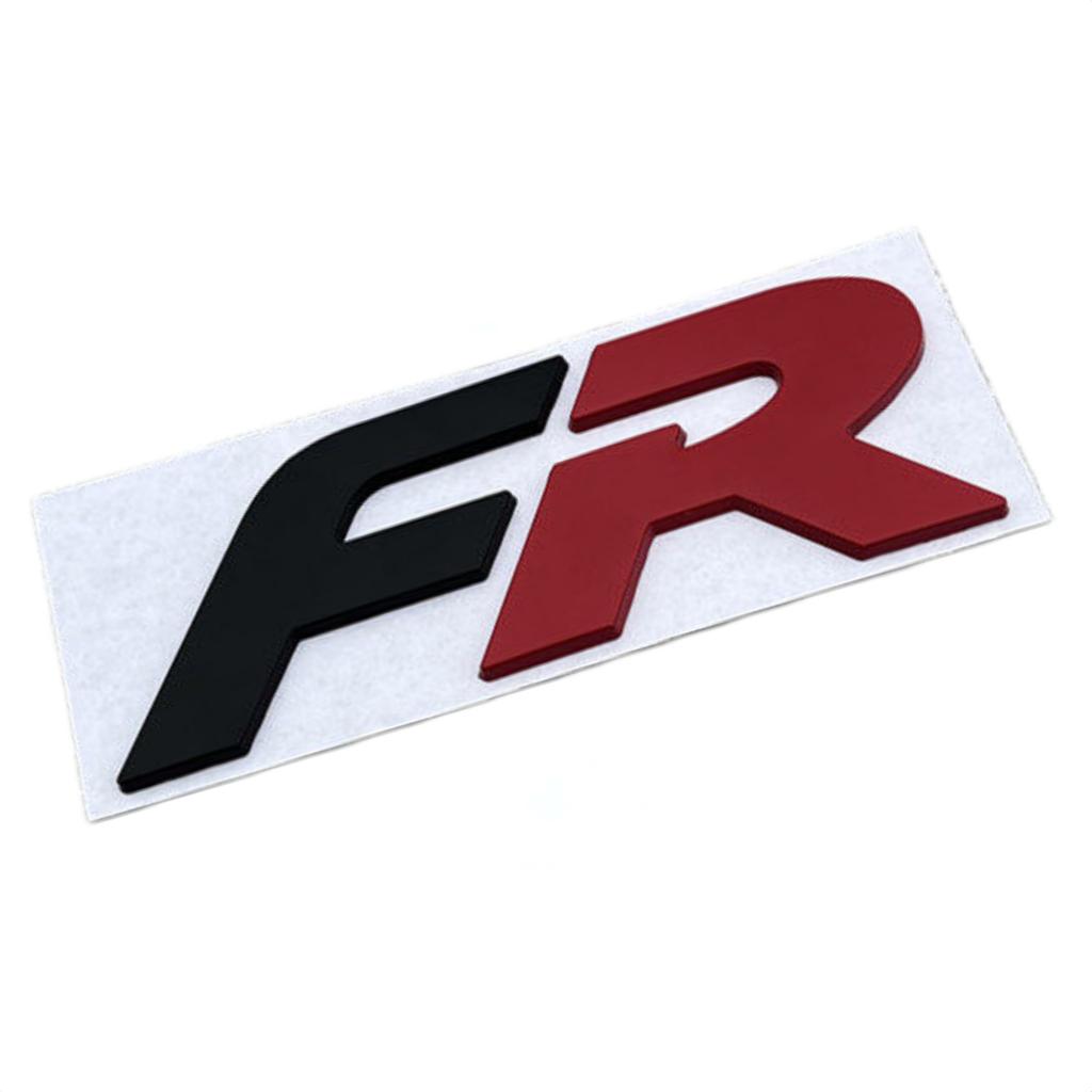 3D Metal Logo Car Rear Trunk Sied Fender Emblem Badge Sticker Decal for Car Decorative Stickers