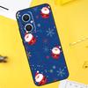 Christmas Santas seamless Deer For OPPO Reno 14F 13F 12F 11F 10 11 12 13 14 Pro 8T 7 8 Lite OPPO Find X9 X8 X6 X5 Pro Case