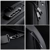 Męska wielofunkcyjna antykradzieżowa torba na ramię USB męska Crossbody Cross Body Travel Sling Chest Bags Pack Messenger Pack dla mężczyzn