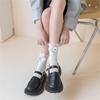 Women Calf Socks Ruffle Crew Socks Cotton Bootie Socks Lolitas Loose Socks Cute Rabbit Ankle Socks JK Middle Tube Socks