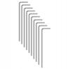 STAINLESS STEEL Tent Pegs Tent Pegs 17 - 10 Pcs Anchors Hooks