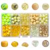 10 Grid/box Gravel Cracks Burst Beads, Glass Crystal Loose Beads, DIY Bracelet, Beaded Material