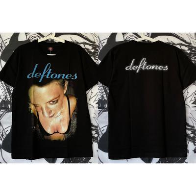 Deftones Bavlněné Tričko zpěváka kapely Pánské Dámské Hip Hop Rockové Tričko Módní Tričko s Krátkým Rukávem Letní Oversized Trička Topy