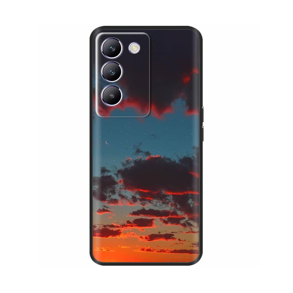 Shockproof Cover For Vivo V40 SE 5G T3 Y200e 5G V40SE Animal Painted Phone Back Cover Soft Silicone Case For Vivo T3 V40 SE Capa