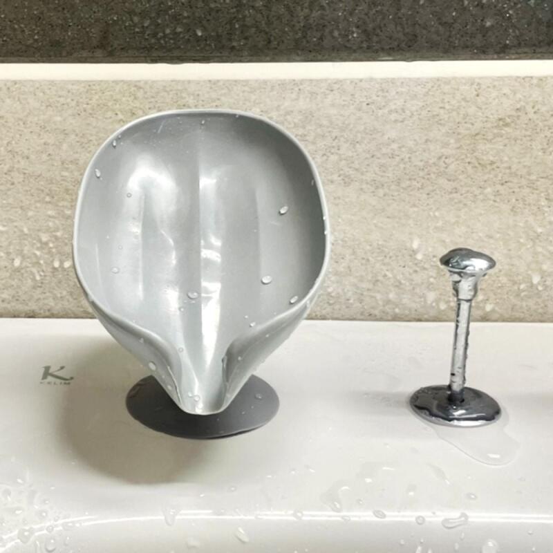 

Gray Soap Storage Tray