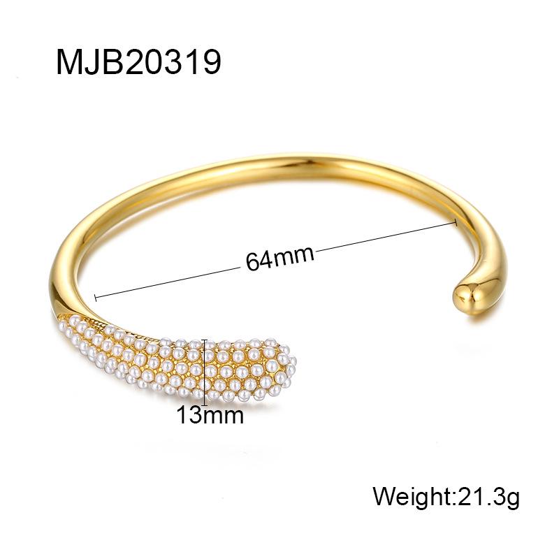 

Роскошный открытый браслет в европейско-американском стиле: Трендовый, Уникальный Дизайн из Нержавеющей Стали для Женщин