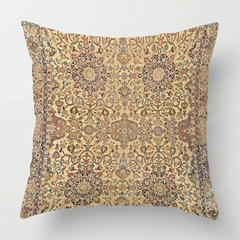 Home Decor Exotic Patterned Decorative Cushion Covers Pattern Cushion Cover Suitable for Sofa Bedroom Car Pillow Cover