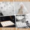2pcs Sphere Chocolate Molds Each 15 Cavity 3D Ball Molds Silicone Small Semi Sphere Candy Mold Silicone for Cake Decorations Fat Bombs