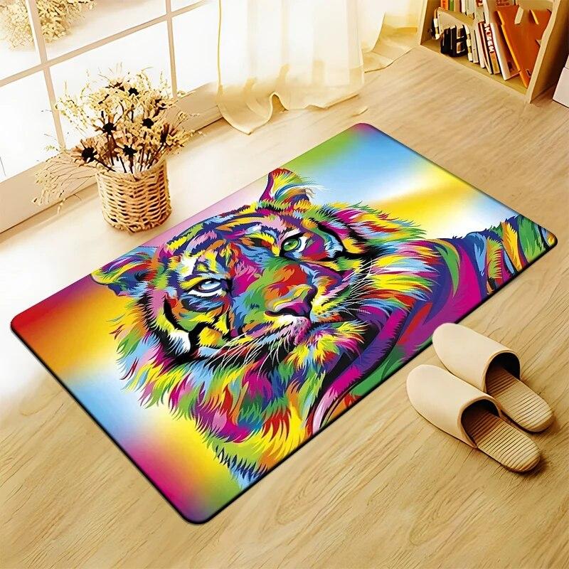 3D Art printing Tiger Printed Carpet for Living Room Large Area Rug Soft Carpet Home Decoration Mats Boho Rugs Dropshipping