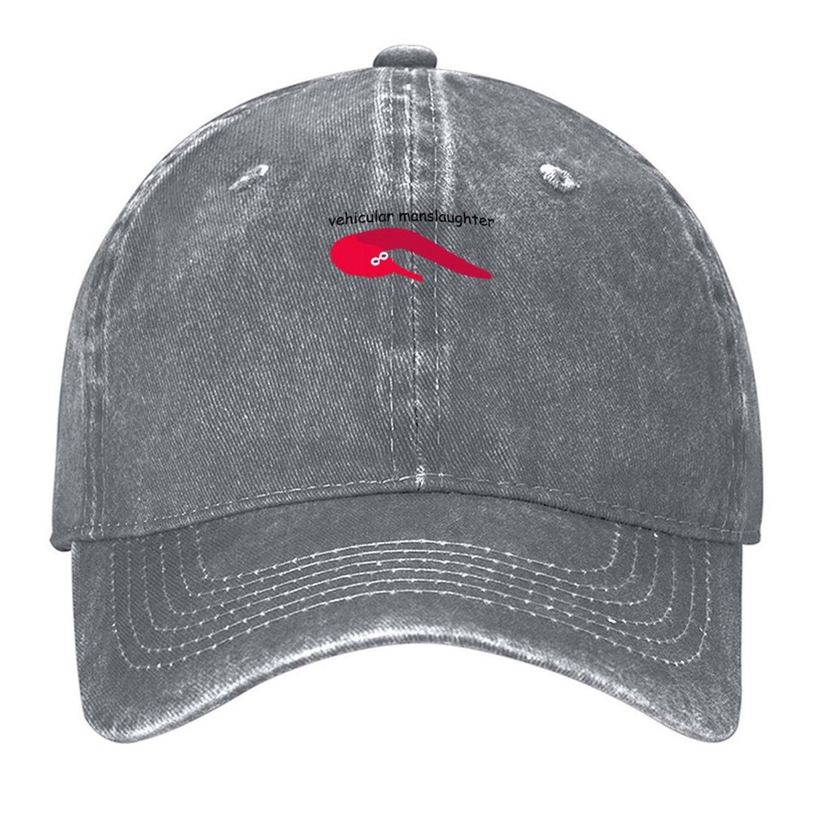 2026 Criminal Worm On A String Meme Vehicular Manslaughter Baseball Cap Designer Cap Golf Tactical Cap Man Women s
