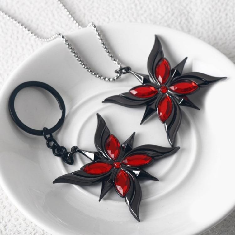 Unique Alloy Necklace Keychain Designs for Fan Of Popular Games and Cosplay Culture Daily Casual Use Accessory
