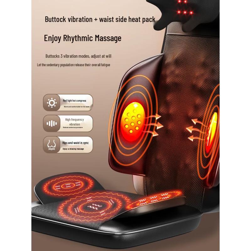 AUX Full Body Kneading Massage Cushion CN plug (adapter included)