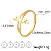 EUEAVAN 2026 Trend Hollow Cross Ring for Woman Stainless Steel Christian Jesus Rings Fashion Engagement Religious Jewelry Gifts