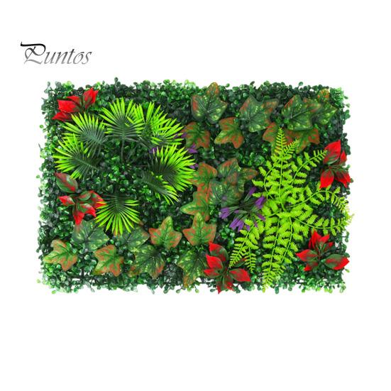Decorative Privacy Screen 40x60CM Artificial Plants Wall Panel Realistic Fake Greenery Grass Backdrop Covering Decoration Indoor Outdoor Garden
