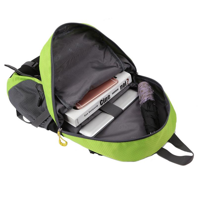 Schoolbag Mountaineering Bag Riding Light Hiking Backpack Large Capacity Leisure Outdoor Sports Bag One piece