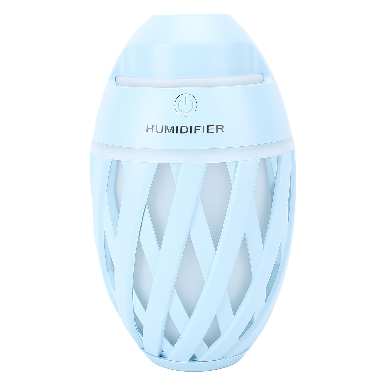 

Маленький увлажнитель воздуха с ночником, питание от USB, 320 мл, непрерывное и прерывистое распыление, настольный