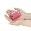 Royal Bagger Genuine Leather Mini Jewelry Box Women's Coin Purse Solid Color Kiss Lock Change Pouch Casual Style Small Storage Bag for Women 1894