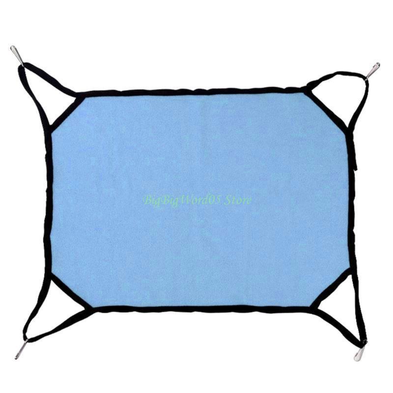 

24TE Hanging Nest Breathable Cloth Washable Cloth Summer Bed for Cage синій