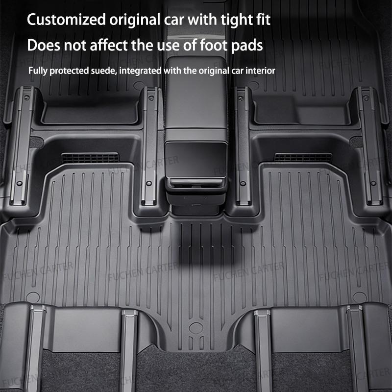 For Tesla New Model YL 2026 TPE Under Seat Corner Guard Seat Front Rear Seat Slide Rails Protector Cover Anti-Kick Accessories