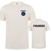 Paramedic T Shirt Summer Unisex Cotton Short Sleeve Emergency Medical Services Tshirts Unisexs Clothing Tops OT005