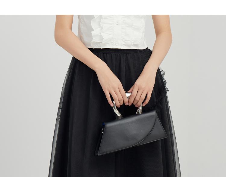 French Style Mesh A-Line Skirt for Girls