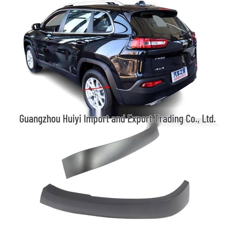 Compatible Rear Bumper Fender Flare for Jeep Compass (2014-2018) - Rear Section 53321845/53321844 Right Rear Section