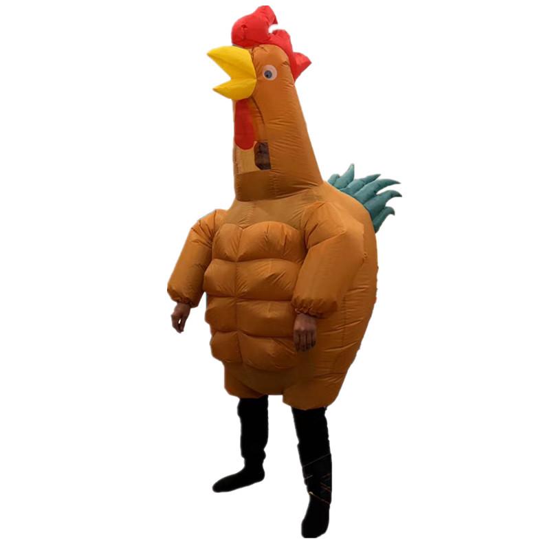 Halloween Santa Claus Snowman Reindeer Inflatable Costume - Christmas Tree Gingerbread Man Outfit