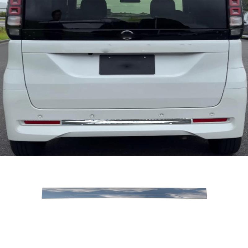 For Nissan ROOX 2025 2026 ABS chrome black Front rear bumper lower Lip Strip Spoiler Protector Cover Guard Lips Accessories