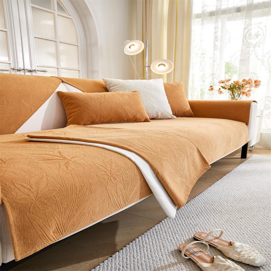 

Подушка для дивана с защитой от царапин от кошек, универсальная, нескользящая, современная, простая, однотонная, для домашних животных, диафрагма, чехол для дивана, полотенце для спины 70x70cm 1pc