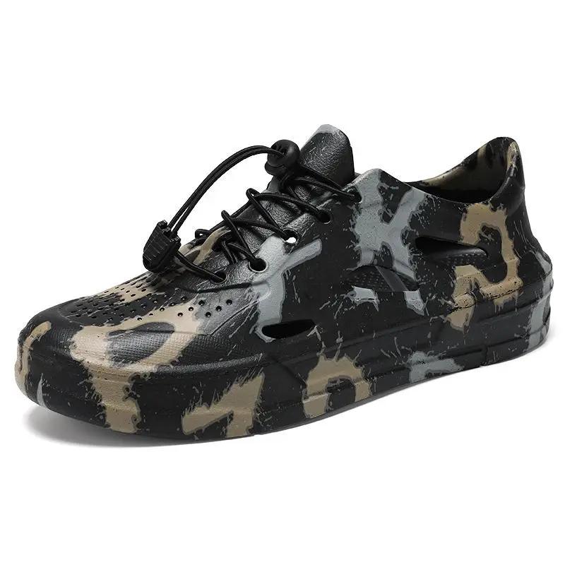 Outdoor Men's Sandal Strappy Breathable Camouflage Cheap Liquidation Clearance Sale Daily Use Comfortable High Quality Male Shoe