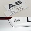 3D ABS Araba Harfleri Logo A5 Q5 Arka Bagaj Rozeti Çıkartma Amblem Çıkartmaları Audi Q5 A5 İçin Oto Kuyruk Aksesuarları