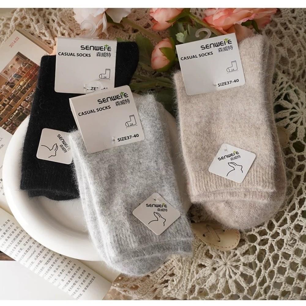 Warm Fuzzy Socks Soft Cashmere Snow Socks Fashion Sleeping Socks for Men Women
