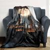 1pc Hogwarts Moonlight Flannel Blanket Soft Warm Throw for Home, Office, Travel, All-Season Cozy Bedding Gift L1474